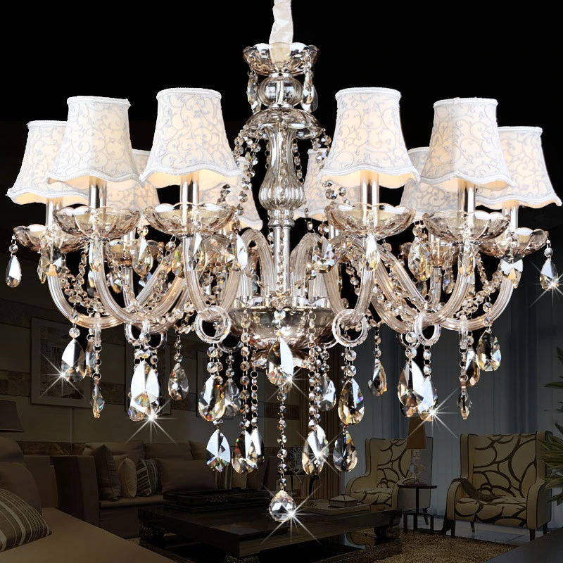 Crystal Light Fixtures Chandeliers for Dining Room Kitchen Foyer Hotel Lighting (WH-CY-31)